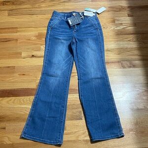 DEMOCRACY
Ab Solution Skyrise Double Side Seam Trouser Boot Jean size 2 petite